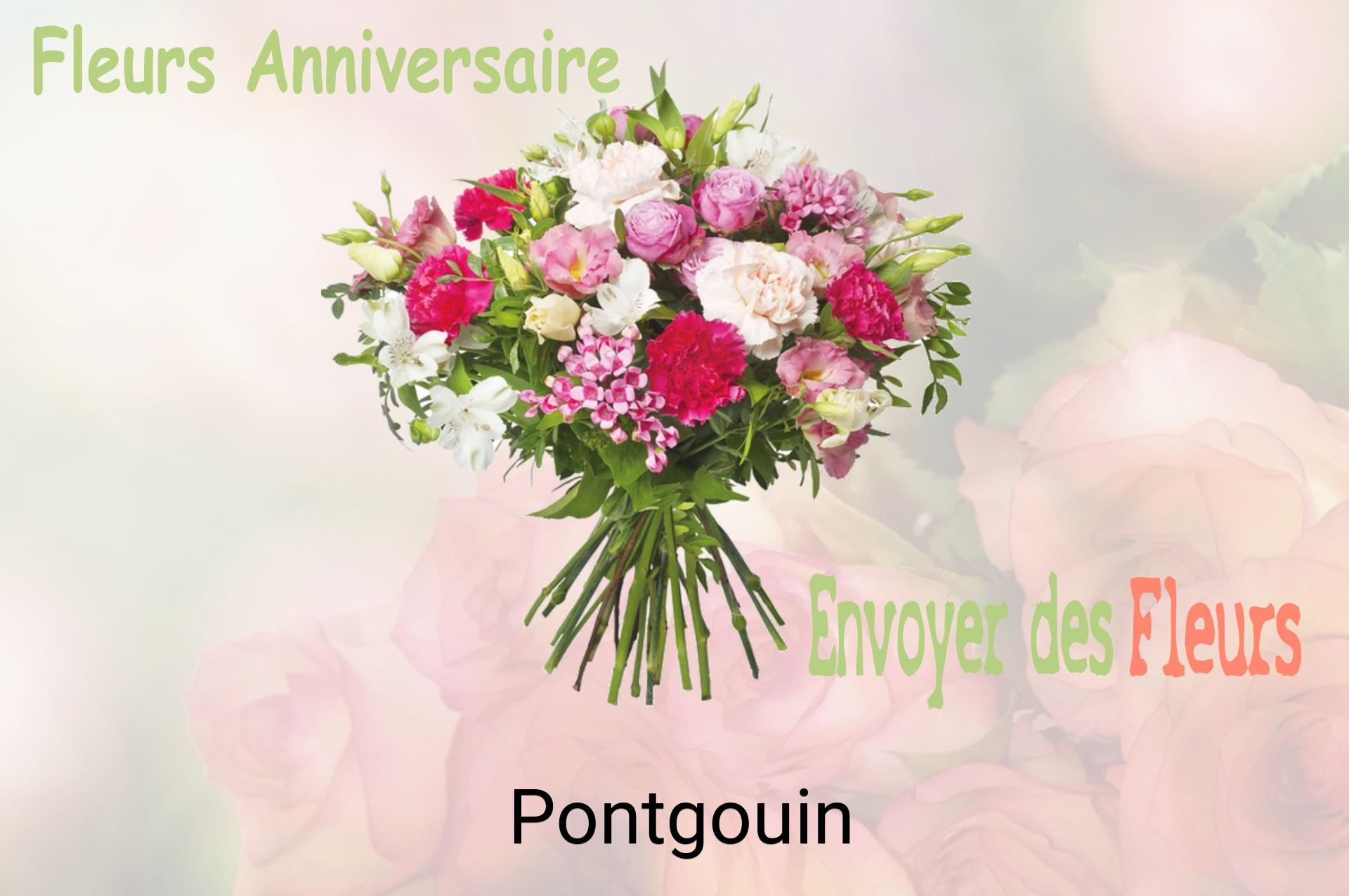 Bouquet de fleurs d’anniversaire livré à Pontgouin